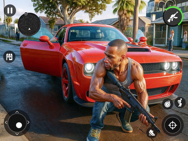 Real Gangster World Theft Wars screenshot 6