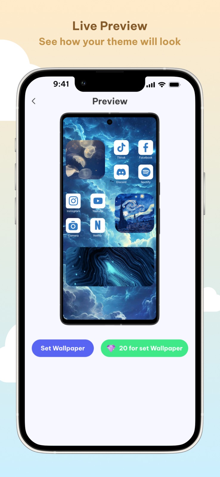 DIY Theme Pack: Icon & Widget iphone screenshot 4