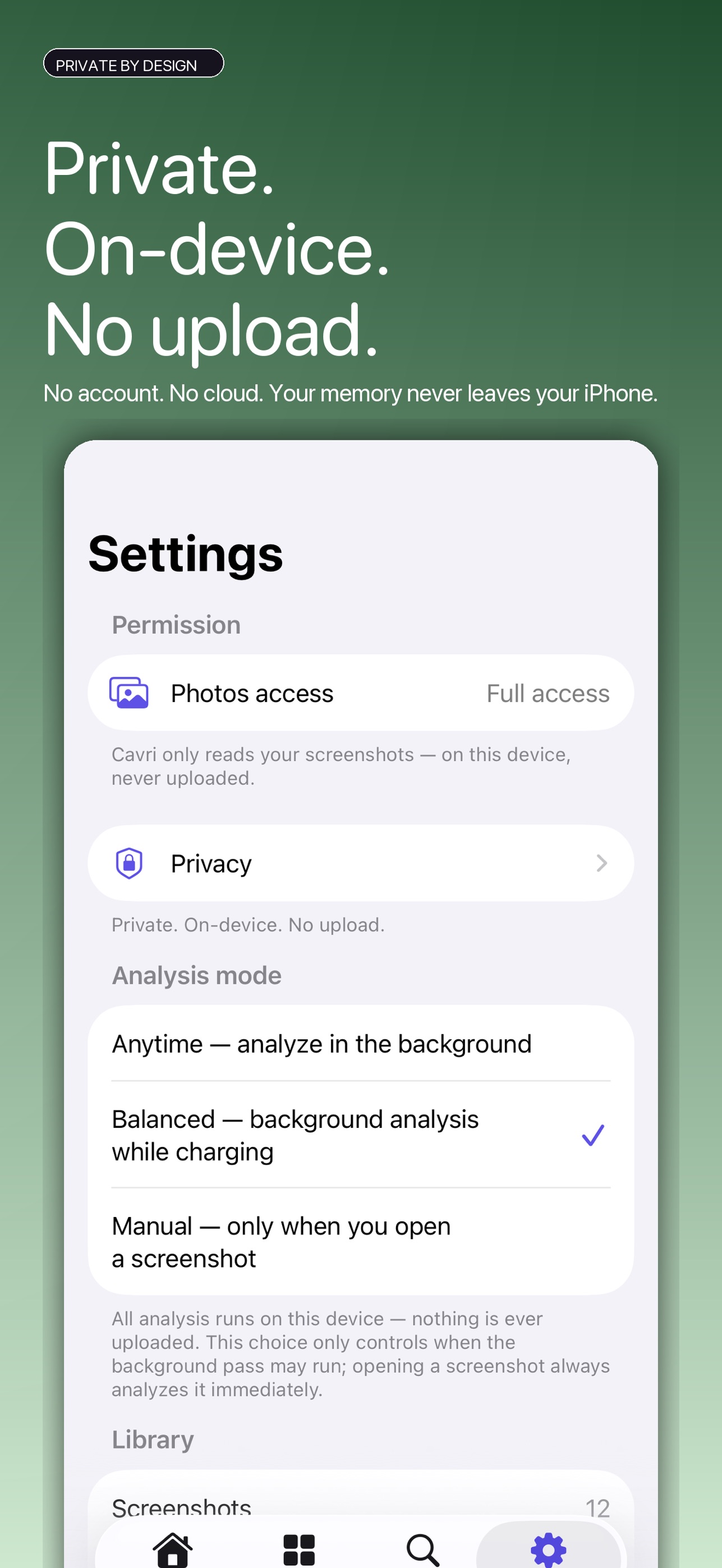 Screenshot 5 of Cavri: Screenshot Search