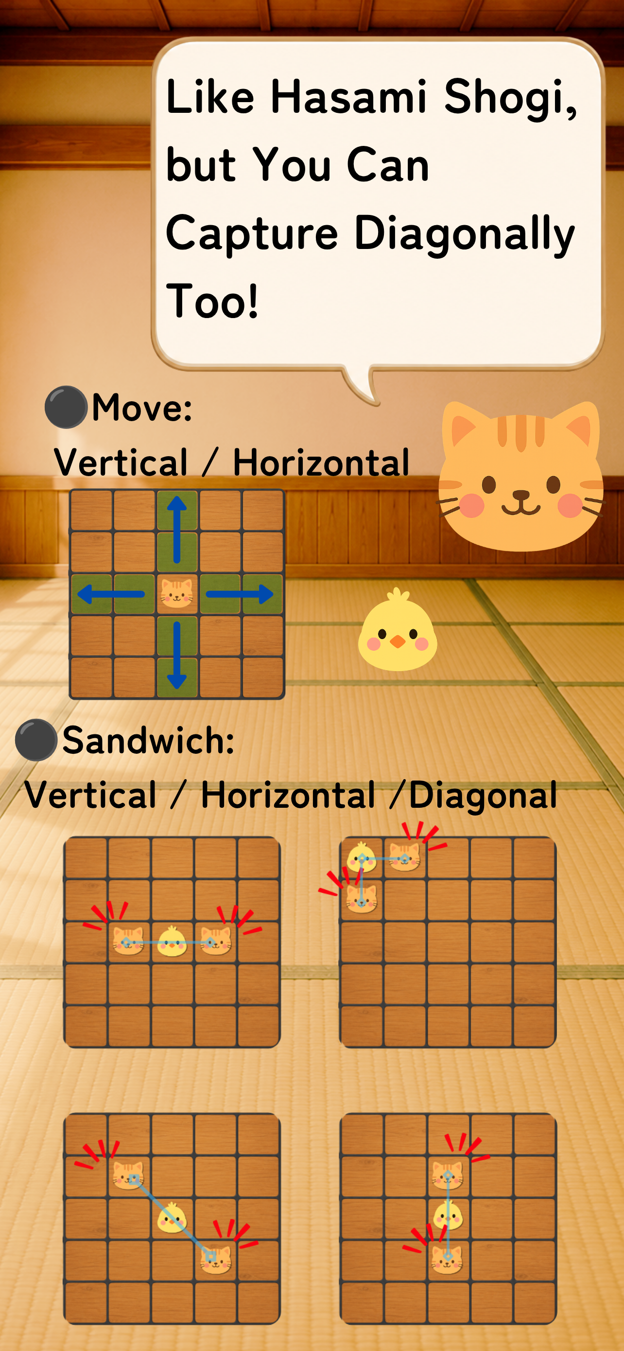 Animal Hasami Reversi screenshot 7
