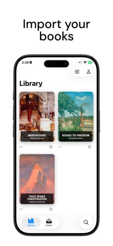CocoReader: Offline Audiobook iPhone screenshot