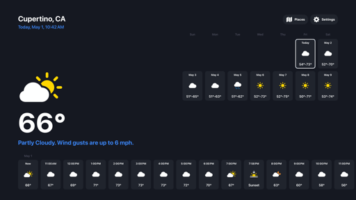 Weather on TV screenshot 2