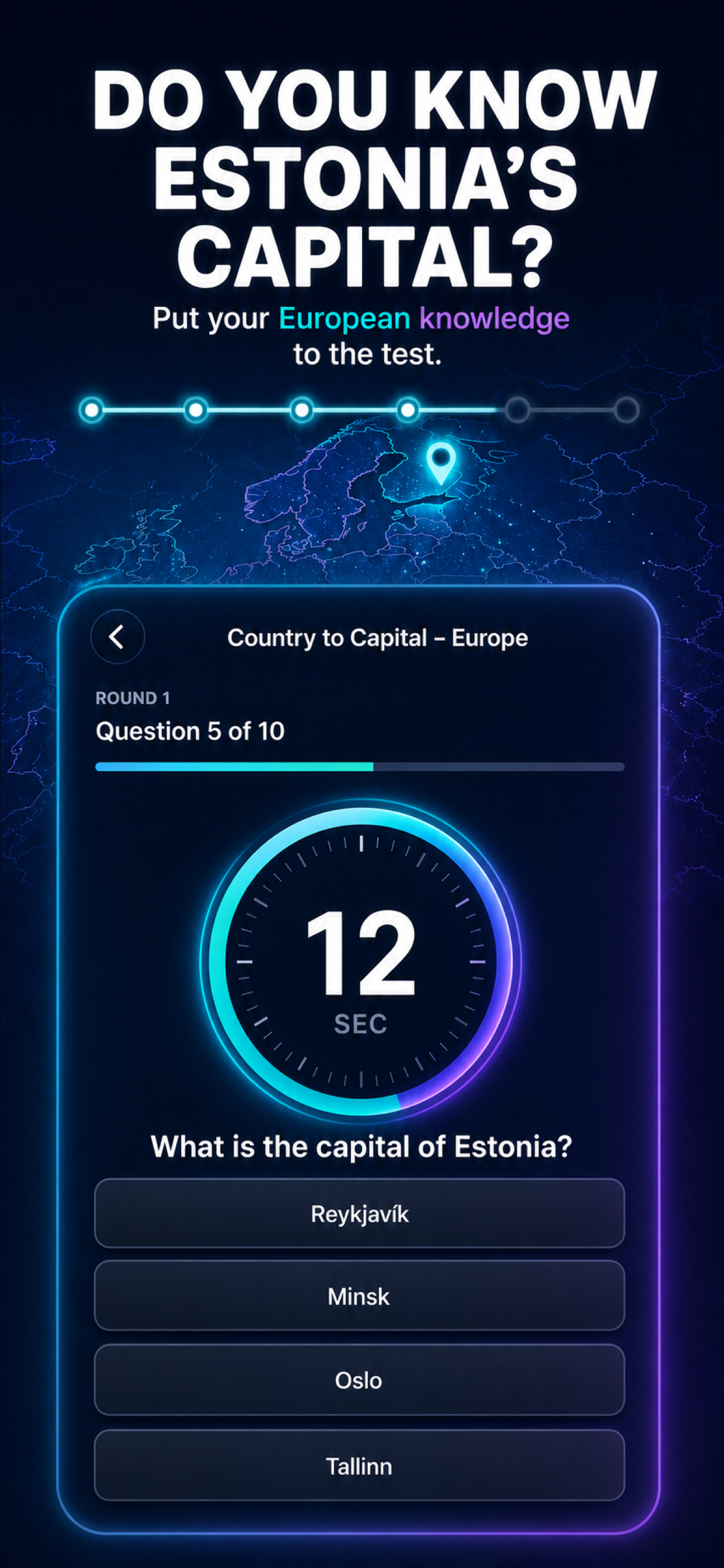 GeoCapitals screenshot 3