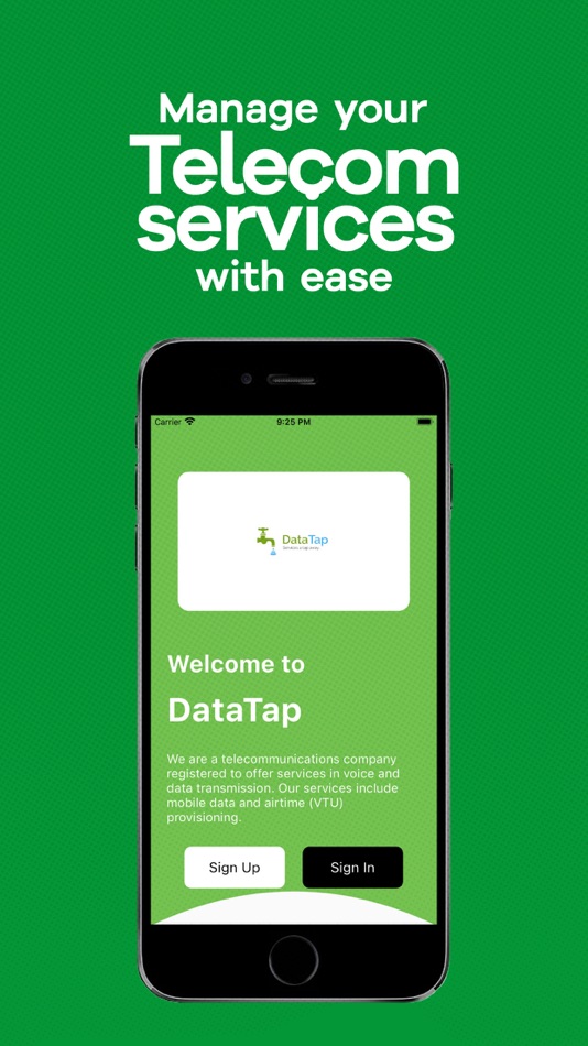 #4. DataTap Telecom (iOS) By: ADE DEVELOPERS INTERNATIONAL LIMITED