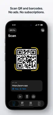 QR Pro - Code Reader & Creator screenshot 1