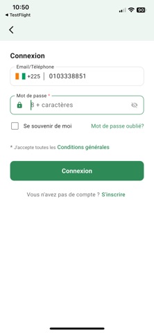 App screenshot
