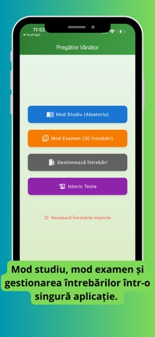 Chestionare Examen de Vânător screenshot