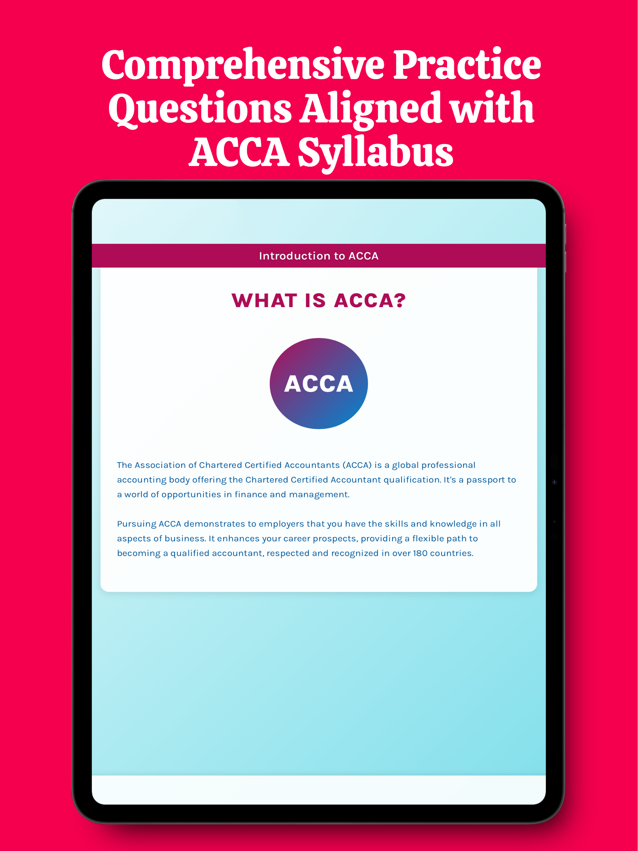 ACCA (F1-F9) Prep Mastery screenshot 10