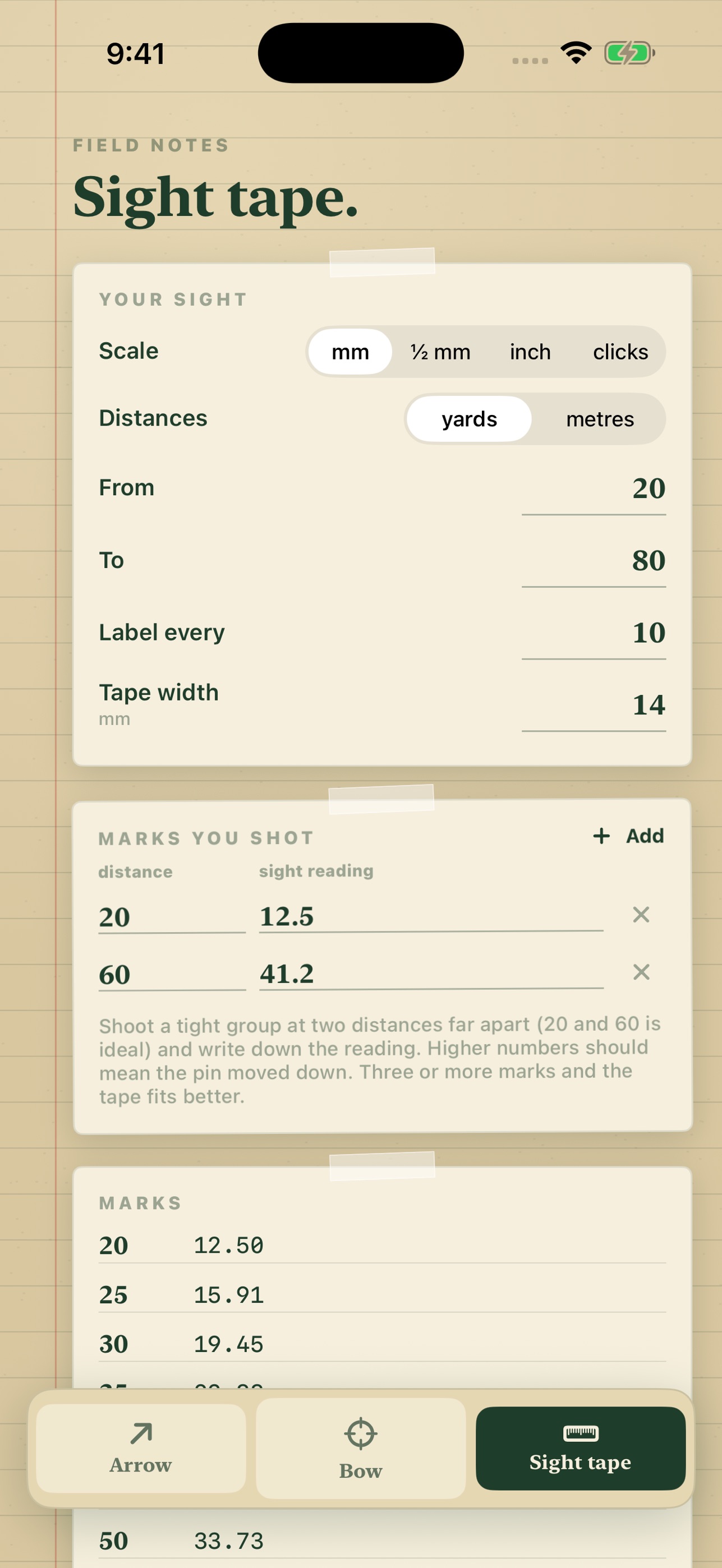 Screenshot 2 of Quiver: Arrow & Sight Tape