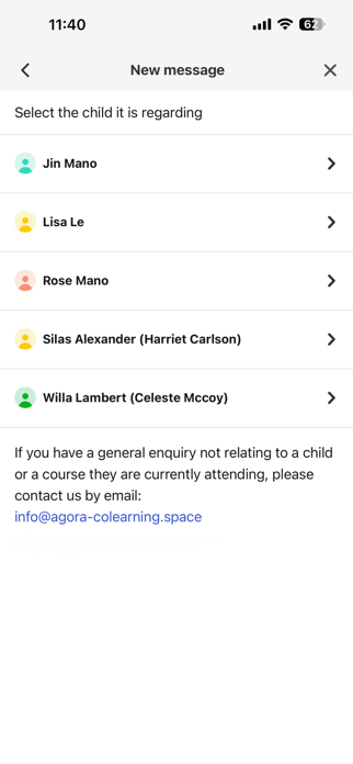 Agora Parents Screenshot 3 of 3
