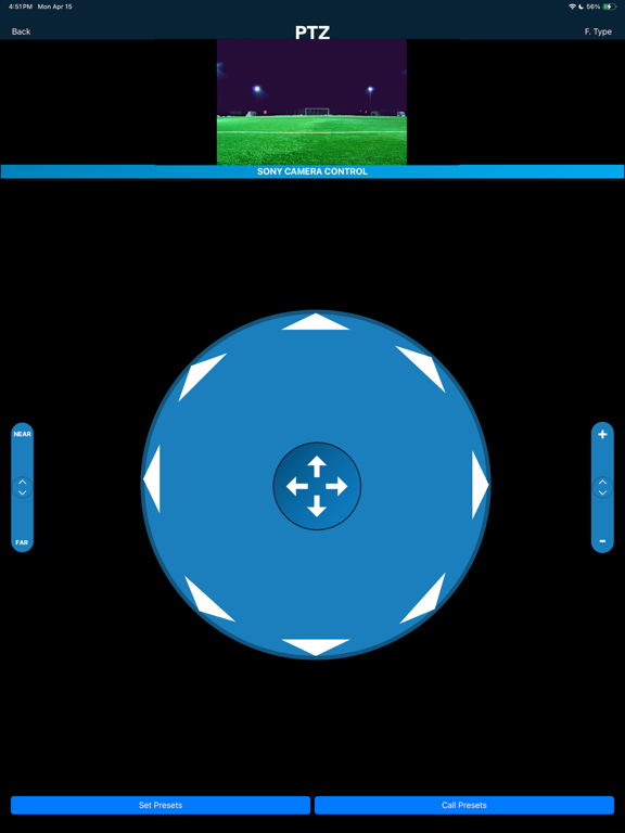 Screenshot #4 pour PTZ Camera Controller + Viewer