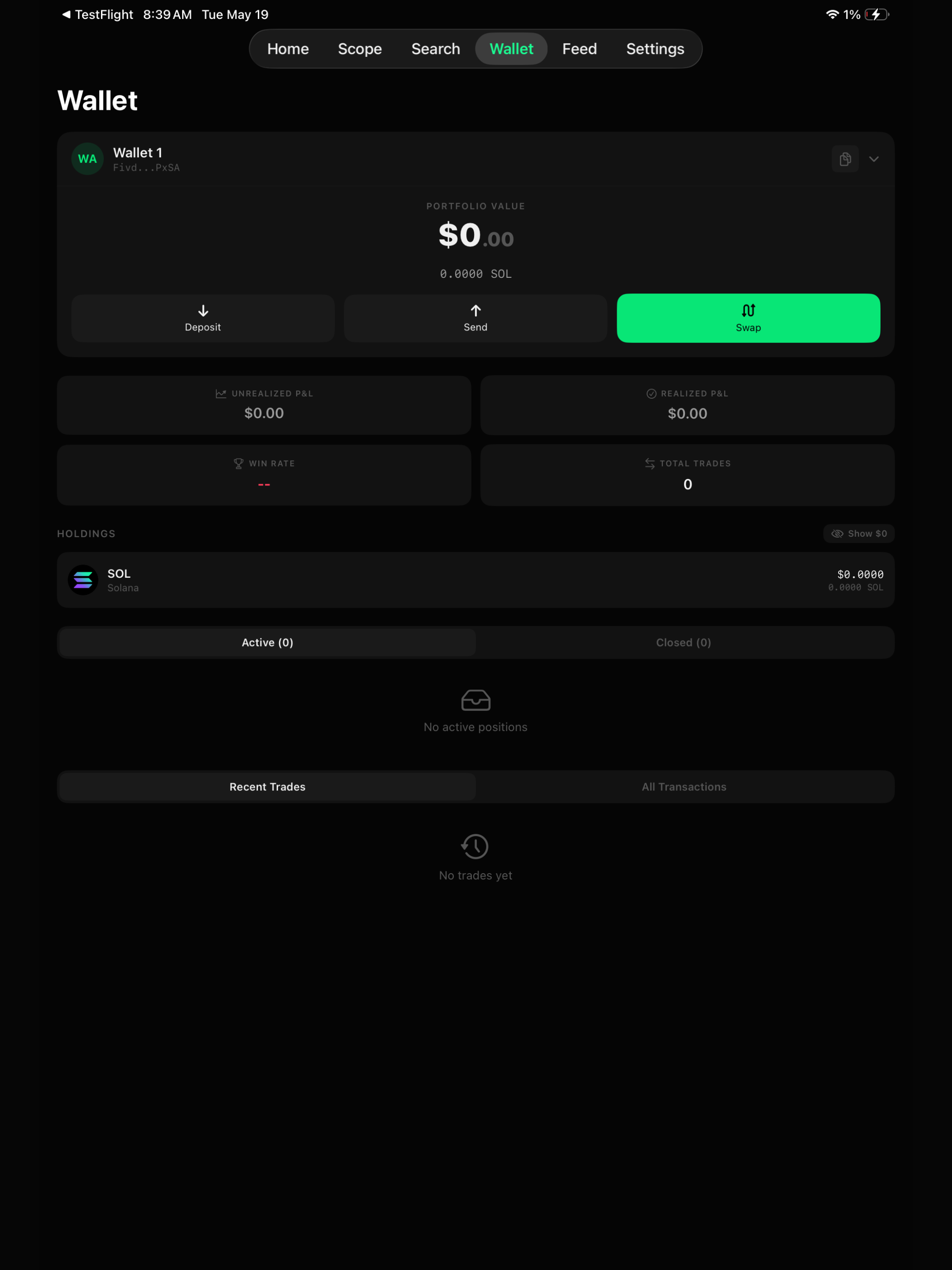 Untaxed: Trade Solana screenshot 11