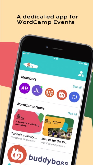 Unofficial WCEU2024 Event App Screenshot