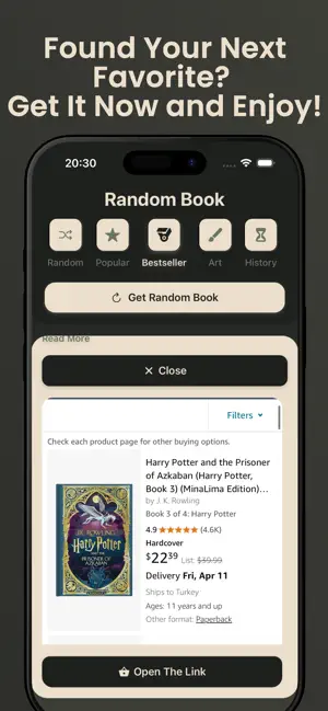 Random Book: Book Picker screenshot 3