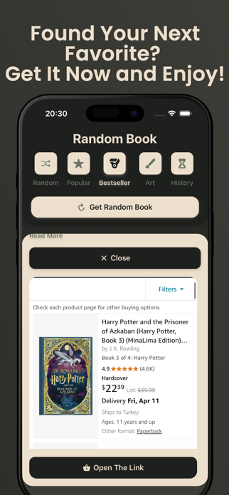 Random Book: Book Picker Screenshot 3 of 3