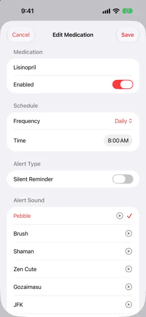 NagRX screenshot 2