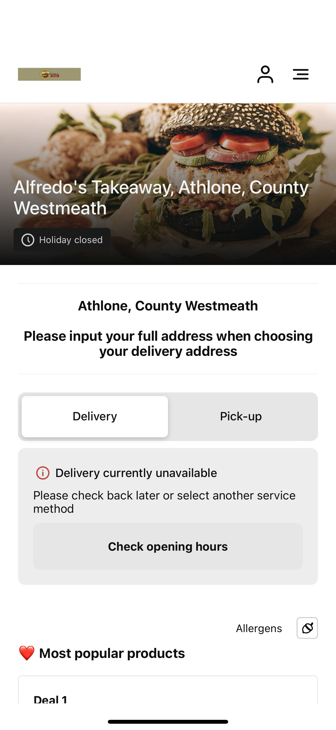 Alfredo's Takeaway