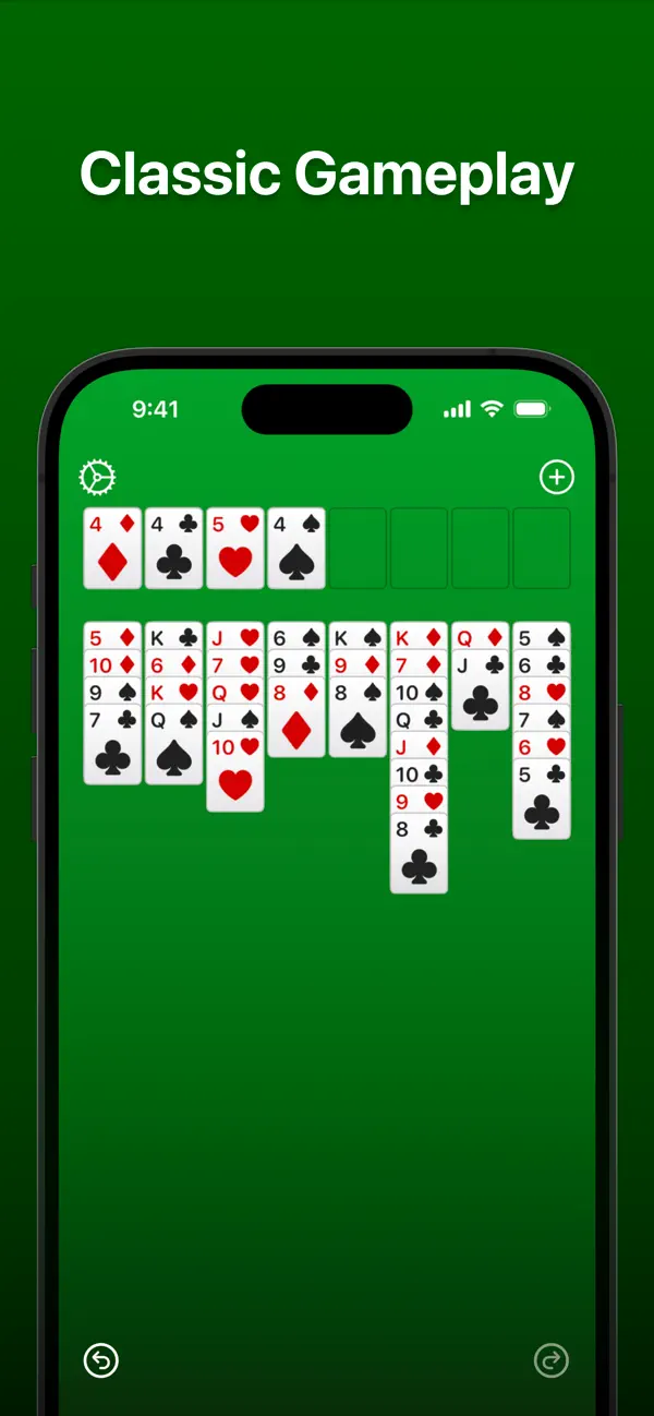 Screenshot #2 pour FreeCellﾠ Solitaire