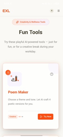 EXL AI Playground Screenshot 2 of 9