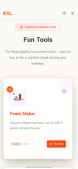 EXL AI Playground Screenshot 2 of 9