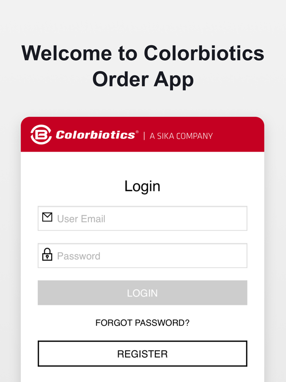 Order App Colorbiotics