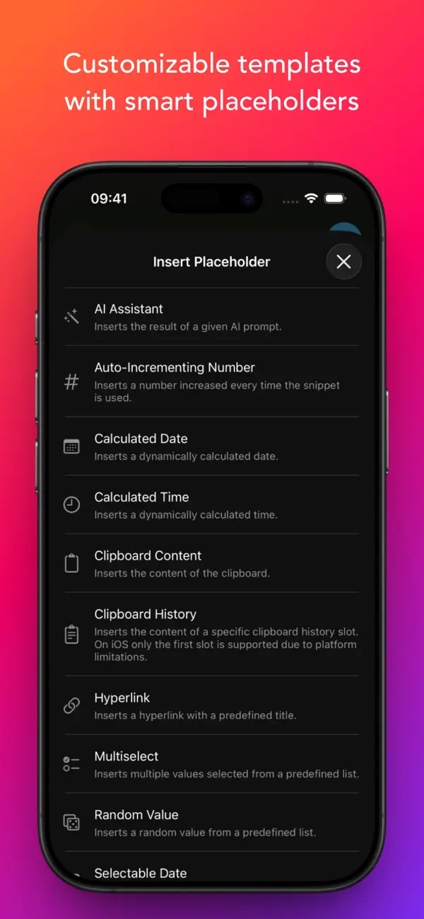 Snippety - Snippets Manager Screenshot 3