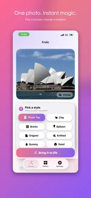 Frolic - Bring Photos Alive screenshot 1