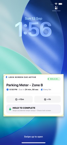 StickyCue: Lock Screen Cues Screenshot 2 of 7