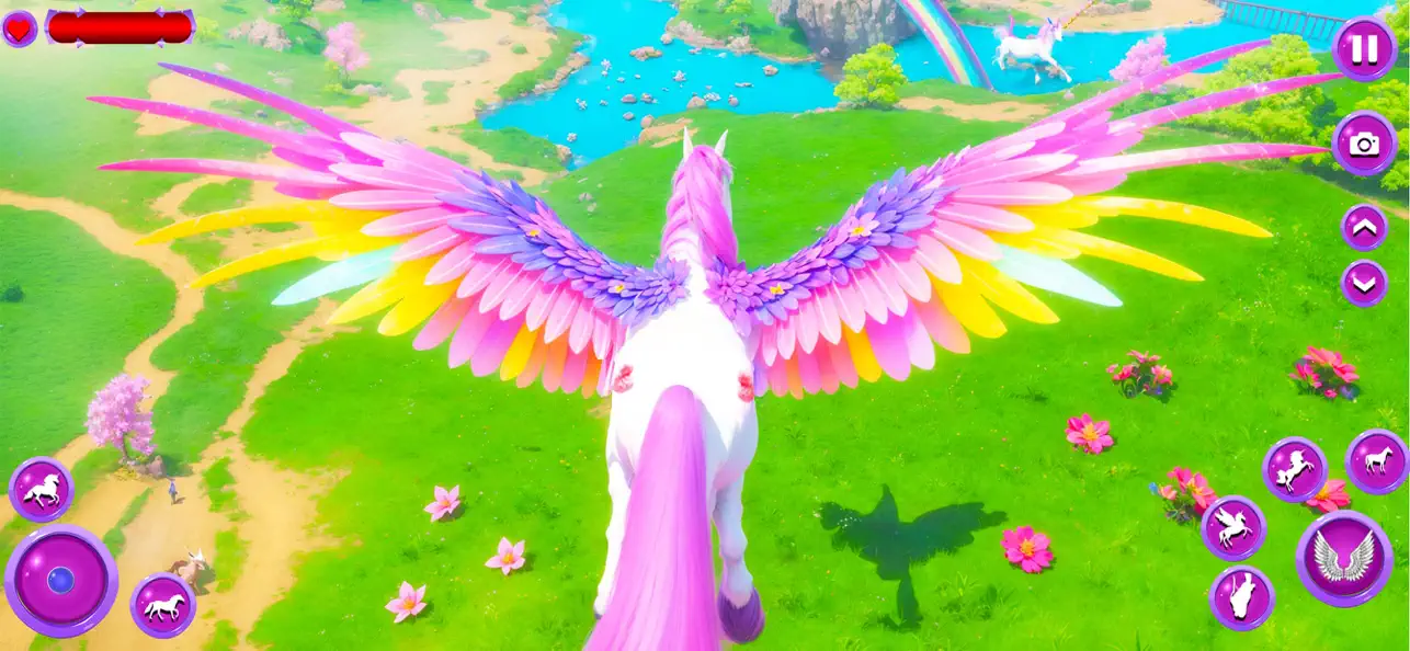 Screenshot #2 pour Princess Pet's Unicorn Horse