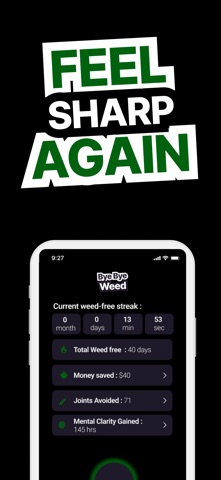Quit Cannabis - ByeBye Weed iPhone screenshot
