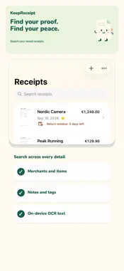 Receipt Scan: KeepReceipt screenshot 4