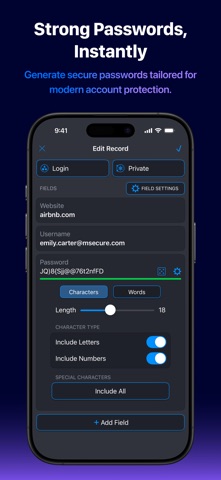 Password Manager - mSecure Screenshot 7 of 8