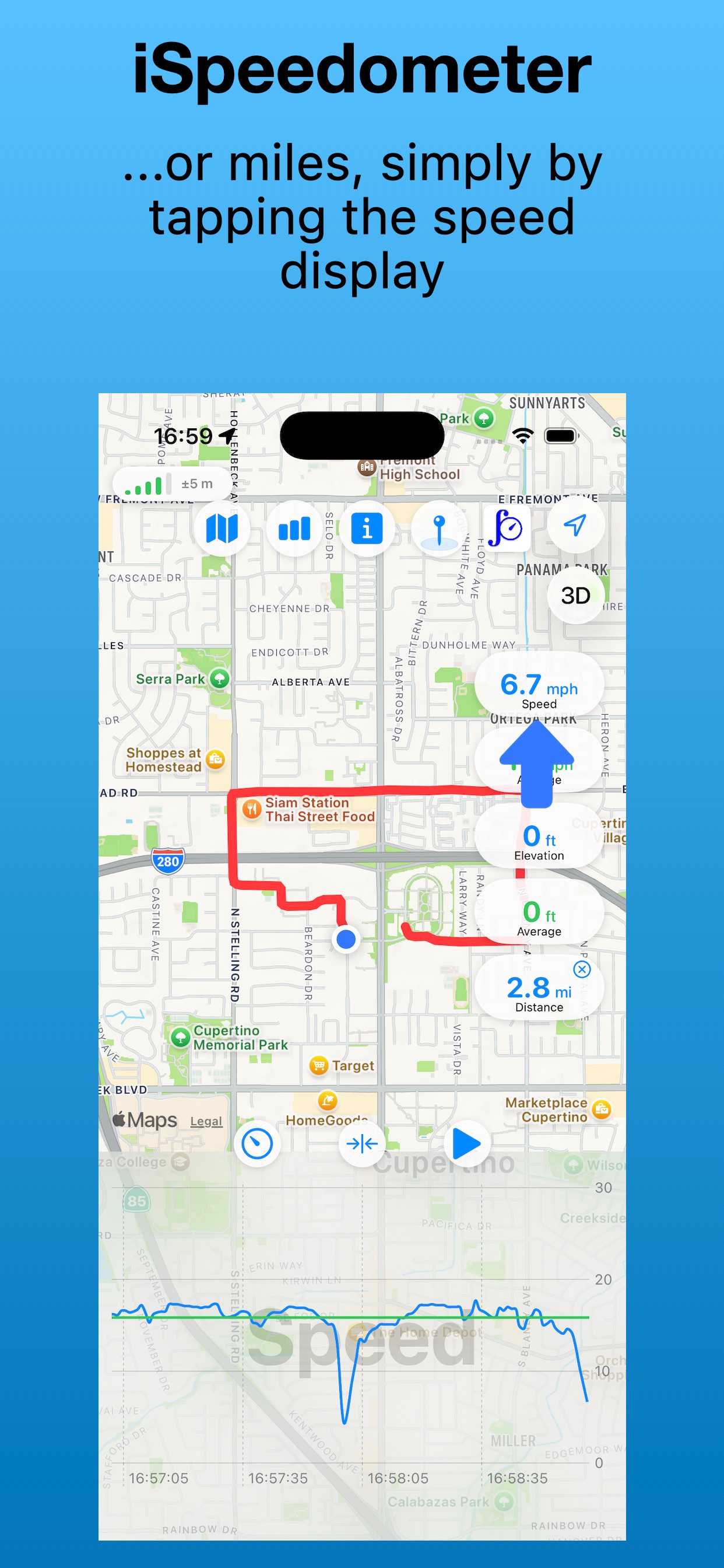 Screenshot 2 of iSpeedometer