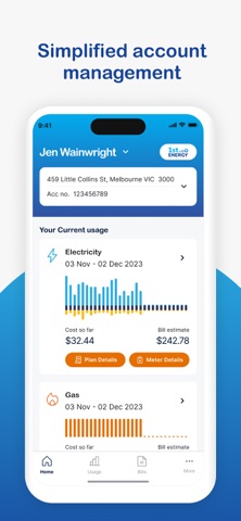 1st Energy iPhone screenshot 1