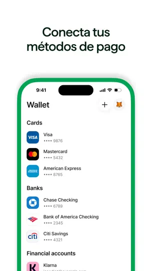 Captura de pantalla de Link: Tu Monedero Inteligente en iPhone 2