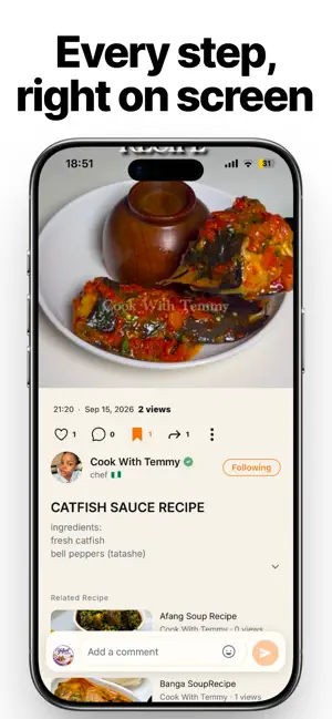 Culinari: Recipes & Food Reels screenshot 4
