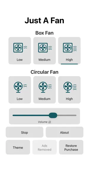 Just A Fan - Real Fan Noise screenshot 2