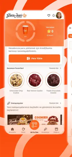 Gloria Jean's Coffees Türkiye iPhone Ekran Görüntüsü 1