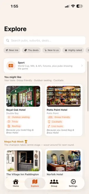 Pub Thursdays screenshot 2