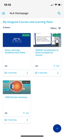 Alcon Learning Academy Screenshot 1 of 3