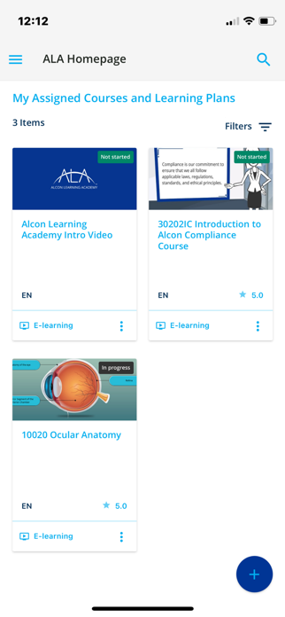 Alcon Learning Academy Screenshot 1 of 3