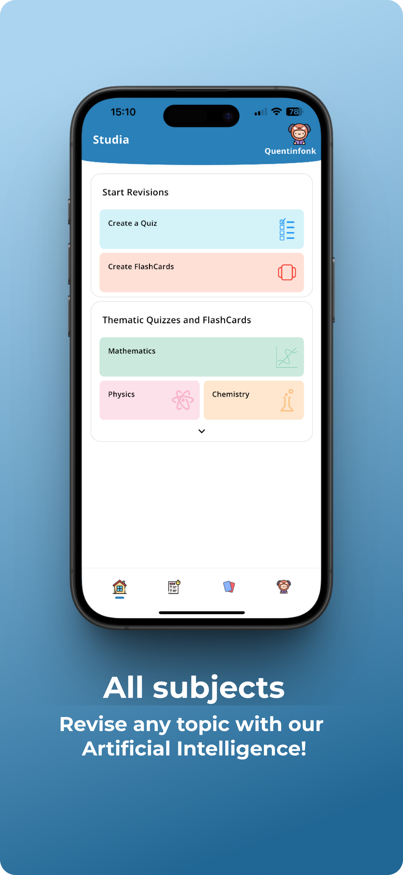 Studia - Quiz & Flashcard AI screenshot 3