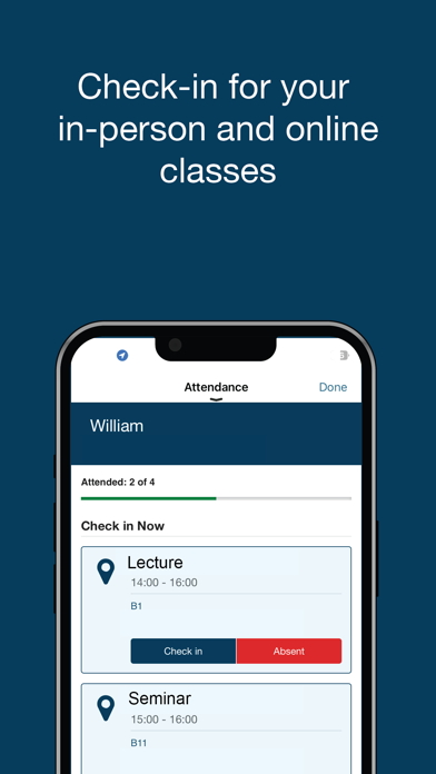 MyStMarysUniversity iPhone screenshot
