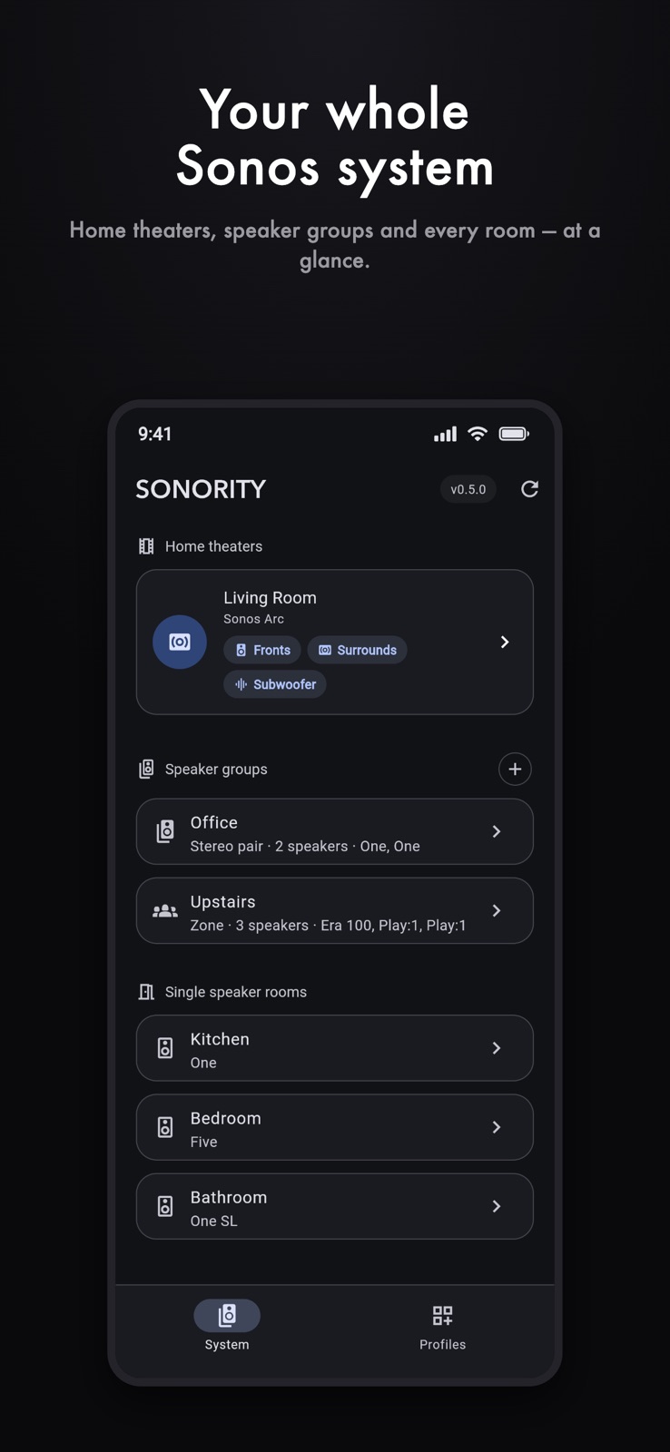 Sonority for Sonos iphone screenshot 4