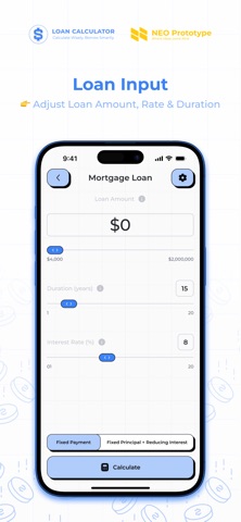 Easy Loan Calculator screenshot