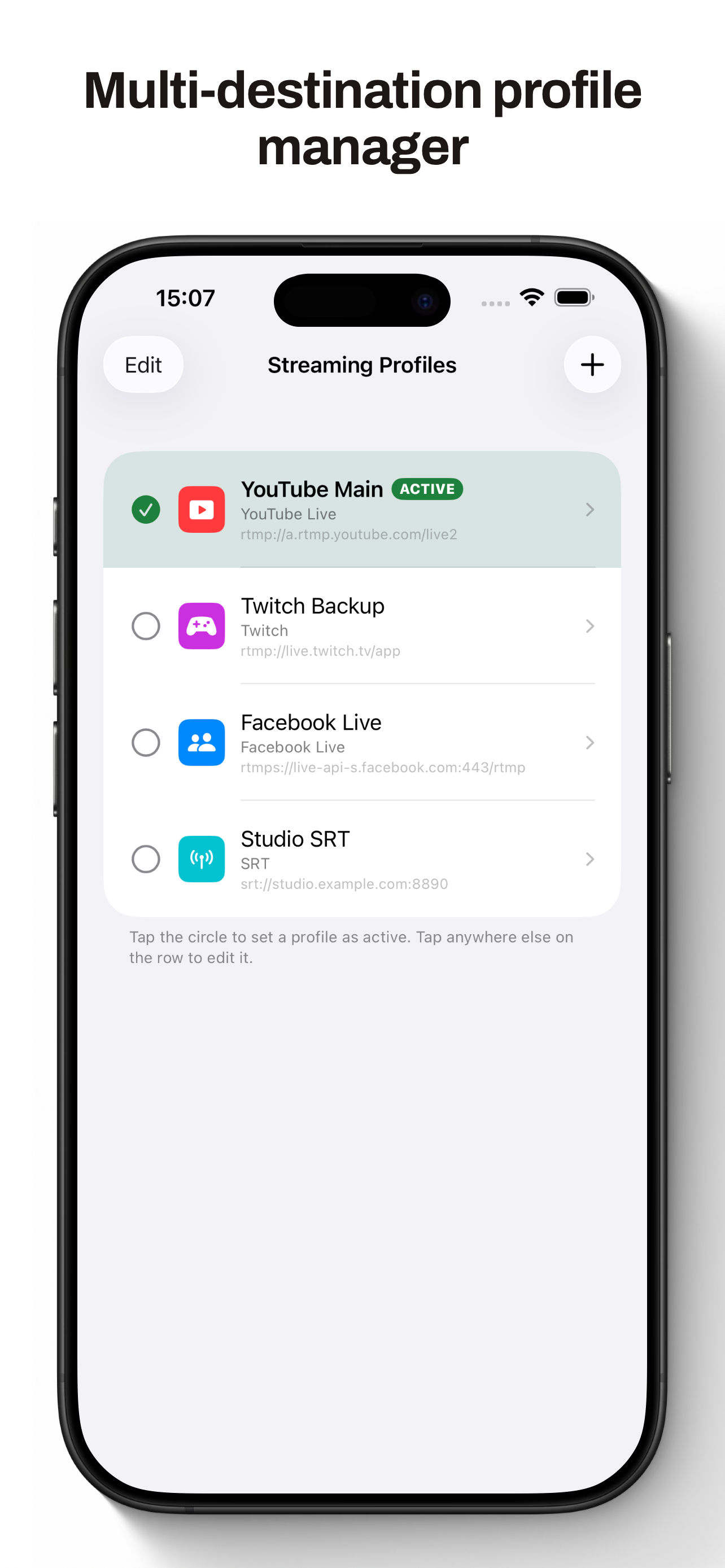RTMP Broadcaster: Live Stream screenshot 5