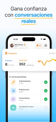 tellem: Tutor de inglés iPhone screenshot 2