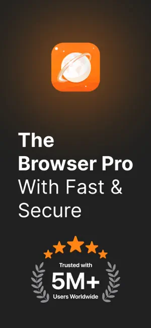 Browser Pro Fast & Secure screenshot 1