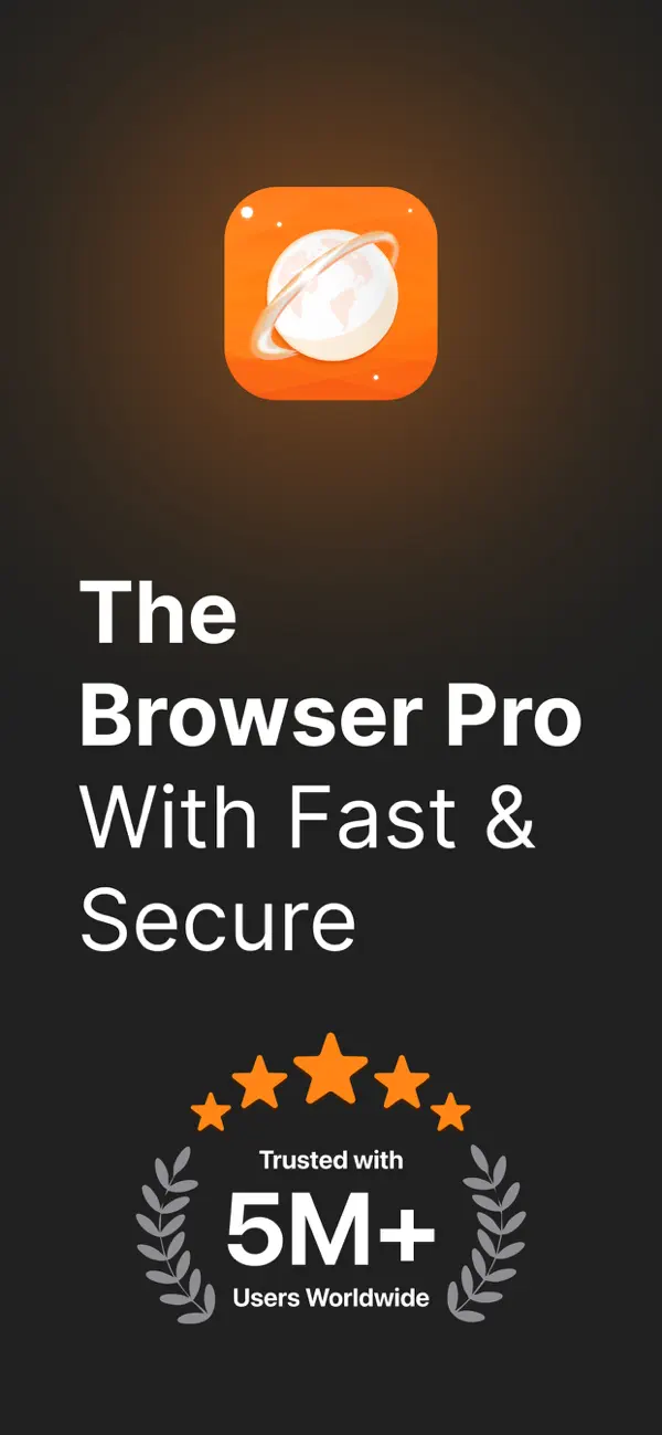 #1. Browser Pro Fast & Secure (iOS) Podle: MadhavKumar Bhayani