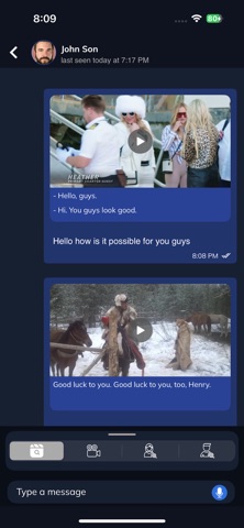 Send Movie Clips screenshot